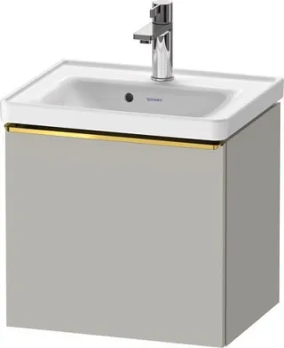 Duravit D-Neo Waschtischunterbau wandhängend Betongrau Matt 484x372x440 mm - DE4248034070000 DE4248034070000