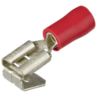 KNIPEX Flachsteckhülsen mit Abzweig isoliert je 100 Stück 120 mm - 9799090