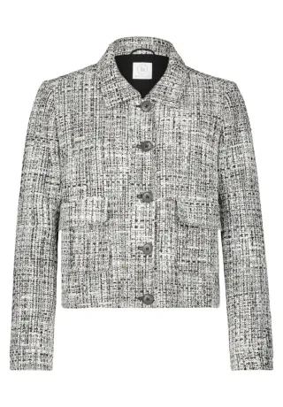 Betty & Co - Blazer-Jacke blau/grün - Gr. - 44