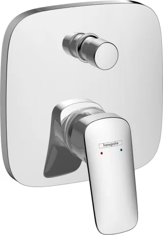 Hansgrohe Wannenmischer Unterputz Logis Fertigset chrom , 71405000 71405000