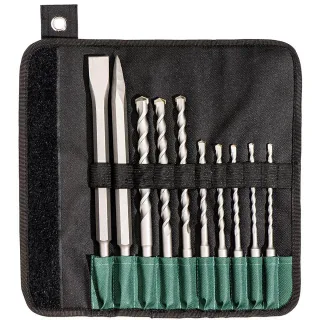 Metabo SDS-plus Bohrer-Meisselset SP - 10 teiliges Set - 630824000