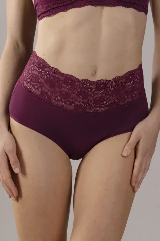 Nina von C. - Taillenslip tinto rosso - Gr. - 42