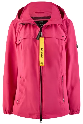 Barbara Lebek - Funktionsjacke mit Kapuze raspberry - Gr. - 44