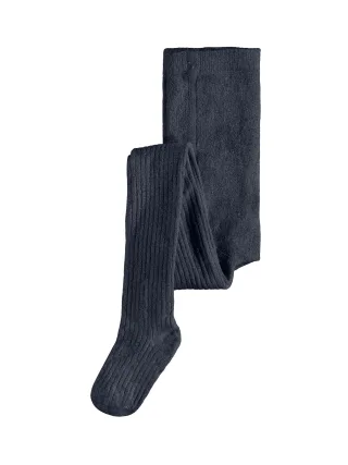 NAME IT - NKFPANTYHOSE GLITTER RIB NOOS dark sapphire - Gr. - 74/80