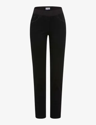 RAPHAELA by BRAX - Style Pamina Glam 6/8 black - Gr. - 46