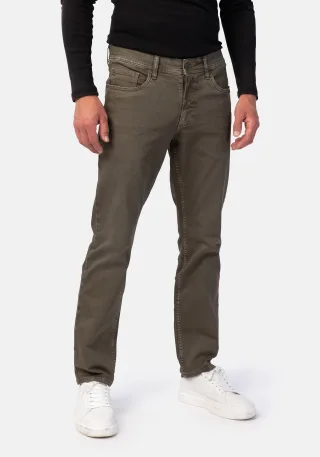 Stooker Men 5-Pocket-Hose "Men Frisco Colour Straight Fit Jeans" Straight Fit Casual Clean Wash Twill Coloured Comfort Flex für Herren