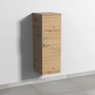 Sanipa 3way Mittelschrank mit 1 Tür, Eiche Natural-Touch, UM11985 UM11985