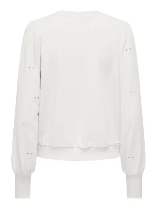 ONLY - ONLFEMME L/S UB SWT NOOS Cloud Dancer - Gr. - XL