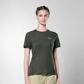 SALEWA - Puez Dry'Ton T-Shirt Damen - Grün (Gr.42)
