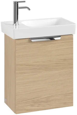 Villeroy & Boch Set LineUp 450mm mit Spiegel Anschlag links Nordic Oak S00800VJR1