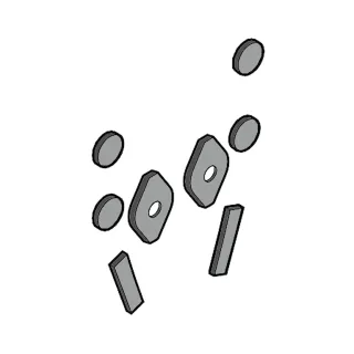 LAUFEN Schallschutzset für Wand WCs, H8926970000001 H8926970000001