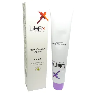 LilaFix Professional Hair Colour Cream Haar Farbe permanent Coloration 100ml - 911 Extra Lightening Blonde / Spezial Blond Natur