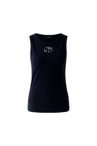 Oui - Tank Top darkblue - Gr. - 34