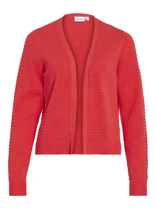 VILA - VILOLLO SHORT L/S KNIT CARDIGAN - NOOS - Gr. - S