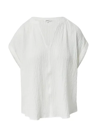 s.Oliver - Bluse creme - Gr. - 36