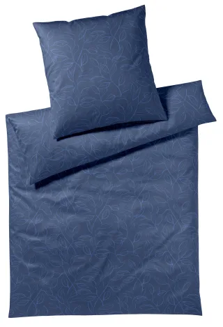 Elegante Bettwäsche "Floral" 2 Stk. angenehmes Hautgefühl