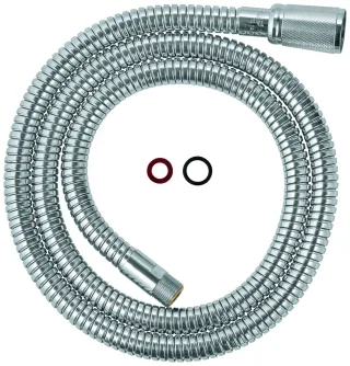 Grohe Brauseschlauch 45352 Metall 1/2"xM15x1 1250mm chrom, 45352000 45352000