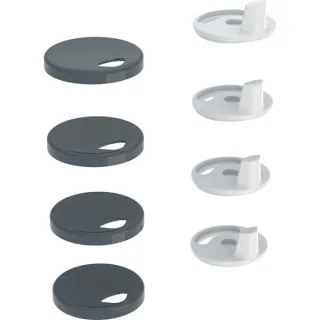 Geberit Set Puffer für WC-Sitzring fixiert für Geberit AquaClean Mera Classic, 244108001 244108001