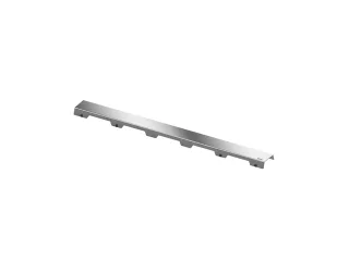 Tece drainline Designrost "steel II", Edelstahl gebürstet, 1500 mm, 601583 601583