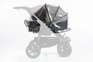 TFK Regenschutz duo 2 Kombi Kinderwagen (1 Stück)