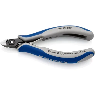 KNIPEX Präzisions-Elektronik-Seitenschneider - 7922120