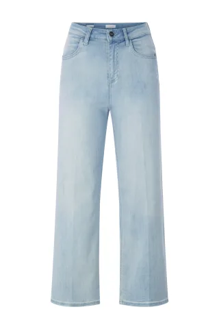 Rich & Royal - Culotte Light Blue Satin Denim denim blue - Gr. - 29/32