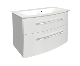 Fackelmann B.style Set Waschtisch 832x546x478 Weiß/weiß, 84413 84413