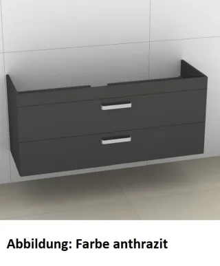 Artiqua 414 Waschtischunterschrank für Sentique 5142E1 Eiche Weiß quer NB, 414-WU2L-V21-7186-440 414-WU2L-V21-7186-440