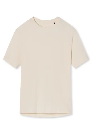 SCHIESSER - T-Shirt creme - Gr. - 46