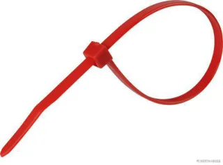 HERTH&BUSS Kabelbinder, PA 6.6 blau/rot - 50266004
