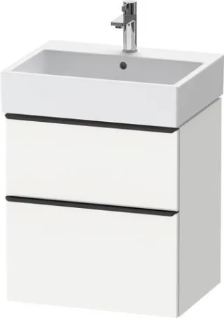 Duravit D-Neo Waschtischunterbau wandhängend Weiß Matt 584x442x625 mm - DE43710BD180000 DE43710BD180000