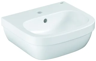 Grohe Handwaschbecken Euro Keramik 39324 45cm alpinweiß, 39324000 39324000