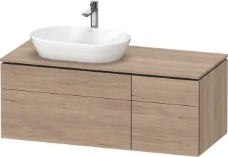 Duravit L-Cube Konsolen-Waschtischunterbau wandhängend 1220x550x482 Az 2 Ei LC4876055550000