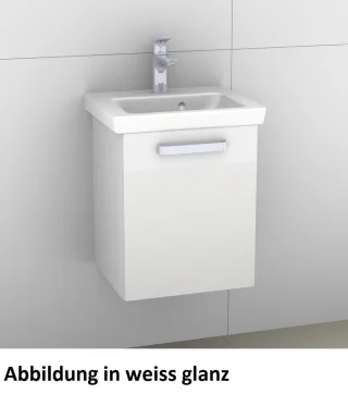 Artiqua 414 Waschtischunterschrank für Subway 2.0 7315F5 Sangallo Grau quer, 414-WUT-V78-L-7154-432 414-WUT-V78-L-7154-432