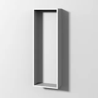 Sanipa Cubes Regalmodul, Weiß-Soft, CU11443 CU11443