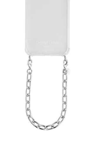 cheeky chain - Handykette - Big Trace silver - Gr. - OS