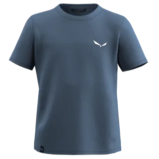 SALEWA - Puez Dry'Ton T-Shirt Kinder - Blau (Gr.128)