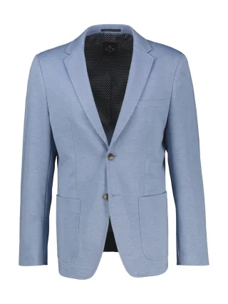 LERROS - JERSEY SAKKO mid storm blue - Gr. - 48