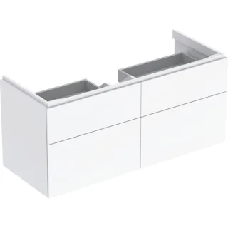Geberit Xeno2 Unterschrank f. Waschtisch m. B:120cm m. 4 Schubl., 117,4x53x46,2cm, weiß, 500518011 500518011