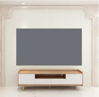 4K High-Definition Projector Screen 90-Inch 16:9 Metal Material Foldable Anti-light Curtain Simple Home Projector Portab