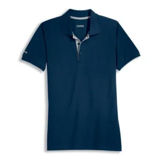 uvex Poloshirt  blau S - 9891909