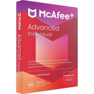 McAfee+ Advanced Individual Security 2026 - unbegrenzte Geräte