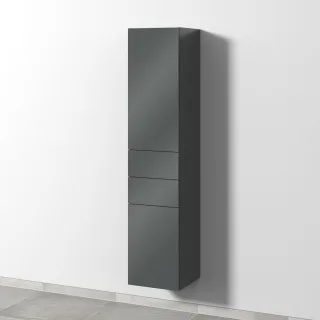 Sanipa Hochschrank Anschlag links 2morrow (P2271L) 1615x350x350 Anthrazit-Glanz, P227179L P227179L