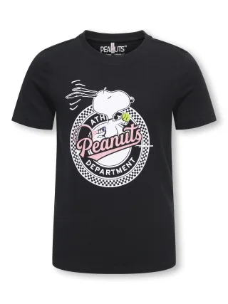 KIDS ONLY - KOGTENNIS LIFE SS REG TEE JRS Black - Gr. - 146/152
