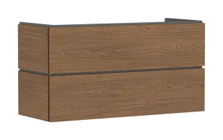 Hansgrohe Waschtischunterschrank Xilesa E 1180x470mm m.2SK PushOpen f.WB Eiche Kaschmir, 54298550 54298550