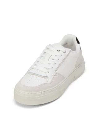 Marc OPolo Sneaker "aus Rindleder mit Frotteefutter"