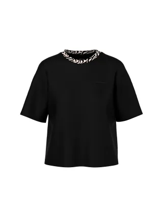 Marc Cain Sports - Klassisches T-Shirt black - Gr. - 42