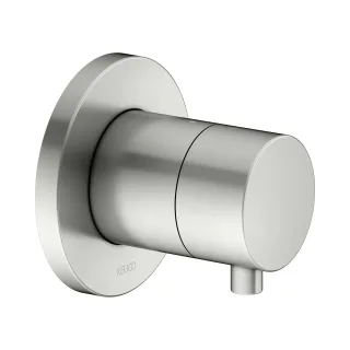 Keuco 2-Wege Umstellventil IXMO Comfort 59556, rund, Edelstahl-finish, 59556061001 59556061001