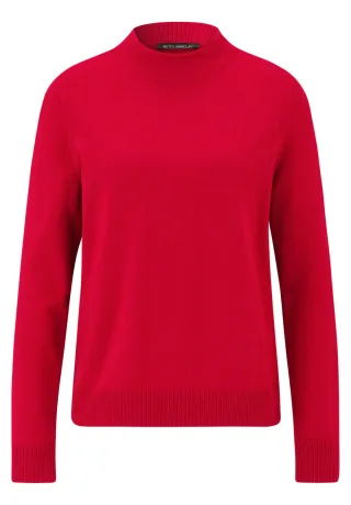 Betty Barclay - Basic-Strickpullover rot - Gr. - 40