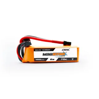 CNHL MiniStar 22.2V 450mAh 70C 6S LiPo Battery XT30 Plug for RC Drone FPV Racing